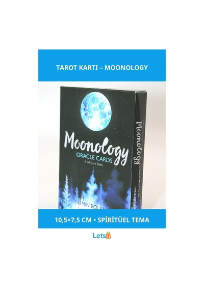 Ay Döngüsü Rehberi Moonology Tarot Kartı 1 Adet