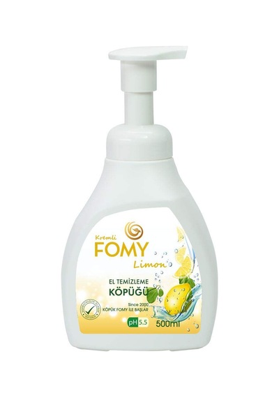 Fomy Limon Köpük Sabun El Yüz Vücut 500 Ml
