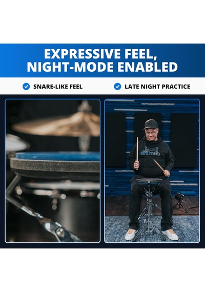 Drumeo Quietpad Pratik Davul Pedi