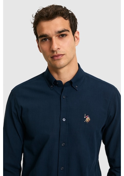 U.S. Polo Assn. U.s. Polo Assn. Erkek Lacivert Gömlek Basic 50320255-vr033 U.S. Polo Assn. U.s. Polo Assn. Erkek Lacivert Gömlek Basic 50320255-vr033