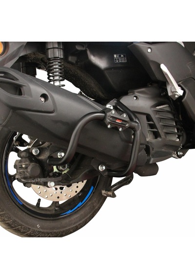 GP Kompozit Yamaha NMAX 125 / 155 2021-2025 Uyumlu Egzoz Koruma Demiri Siyah