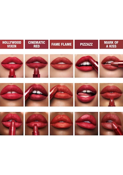 Charlotte Tilbury Hollywood Beauty Icon Matte Revolution Ruj Mark Of A Kiss