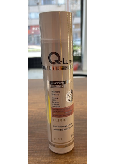 Q-lune Hair Mask Cream Biotin Havyar Özlü Klinik