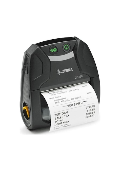 Zebra ZQ320 Bluetooth Mobil Termal Etiket Yazıcı