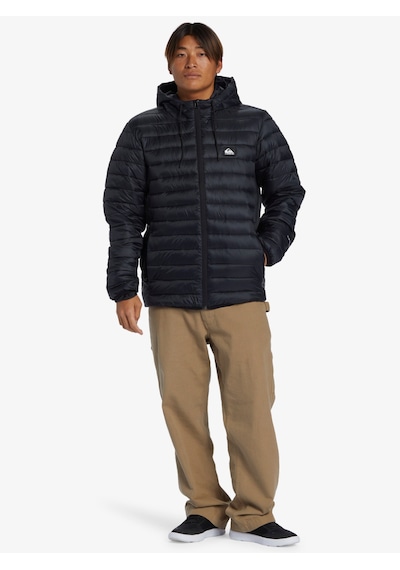 Quiksilver Scaly Hood Erkek Mont Siyah
