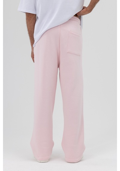 Vamos Basic Baggy Eşofman Alt Pembe