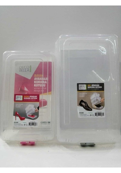 Bay Ve Ayakkabı Koruma Kutusu. Plastik Turuncu 25 X 15 Diğer