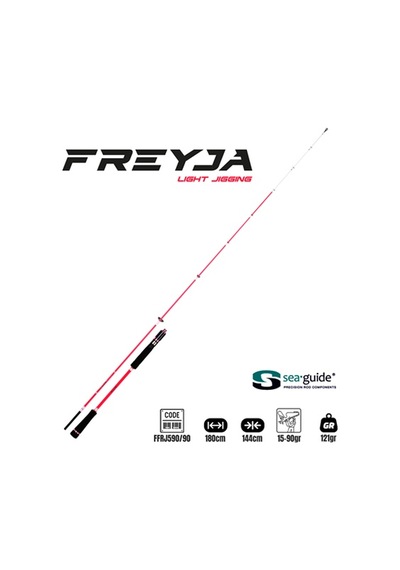 Fujin Freyja Light Jigging 180cm 15-90gr Jig Kamış Std
