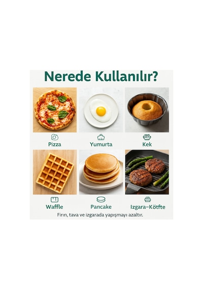 Tava Spreyi 600 Ml 6 Adet Yağsız Pişirme Spreyi Fırın, Izgara Ve Tavada Kullanım 2400 G