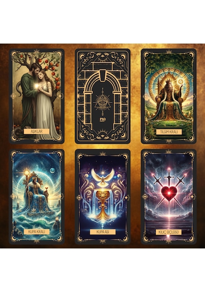 Pia Tarot / 78 Kart Tarot Destesi