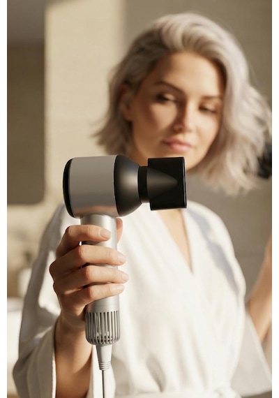Shd-1756 Bldc Saç Kurutma Makinesi 800w 110.000 Rpm Dijital Ekranlı, Anti-statik Başlıklı
