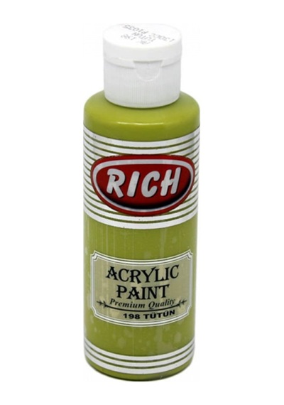 Rich Akrilik Boya 130Ml - Tutun 198