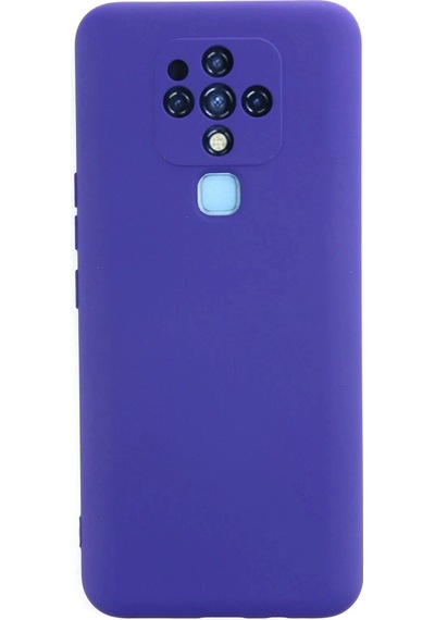 Durukar Tecno Camon 16 Kılıf Nano İçi Kadife Silikon - Mor