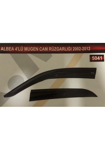 Fiat Albea 4'Lü Mugen Cam Rüzgarlık Seti