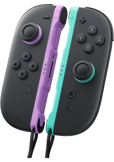 Nintendo Switch 2 Joycon Oyun Kolu Açık Mor / Açık Yeşil