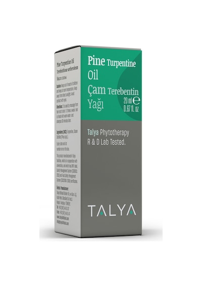 Talya Soğuk Sıkım %100 Saf ve Doğal Çam Terebentin Yağı 20 ML