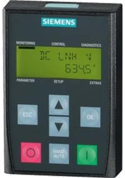 6SL3255-0AA00-4CA1 SINAMICS G120 Basic Operator Panel (BOP-2)