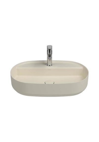 Isvea Infinity Batarya Delikli Tezgah Üzeri Lavabo 60CM Fil Dişi
