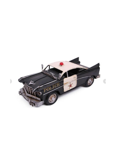 Dekoratif Chevrolet Metal Polis Arabası