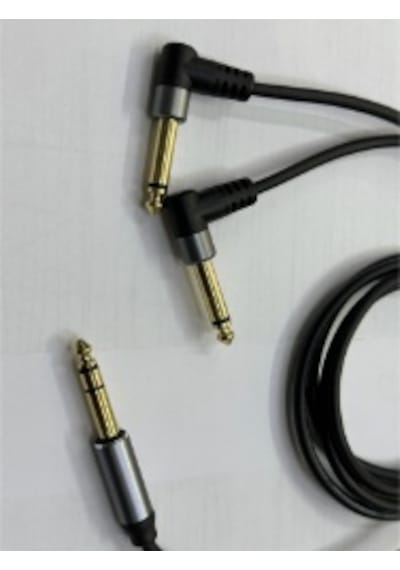 6.3 Mm Stereo 2x 6.3 Mm Mono Kablo 6.3 Mm Y Kablo