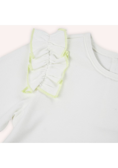 Panço Kız Çocuk Uzun Kollu T-shirt 2421gb05004-4613 001