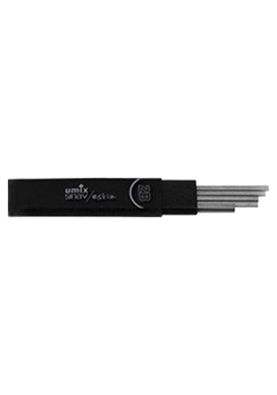 Umix 1305 Sınav Eskiz Min Kesik Kalem Ucu Teknik Min Yassı 2b 1.8 Mm U1305-sı Çok Renkli