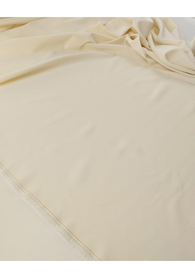 Krem Renkte Krep Kumaş 130x350cm-11329