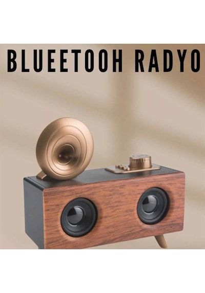 Nostaljik Radyo Bluetooth Bağlantılı Şarjlı Yüksek Ses Kaliteli Yeni Nesil 71313437