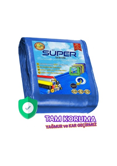 Süper Pe Branda - 250 Gr/m2 Mavi
