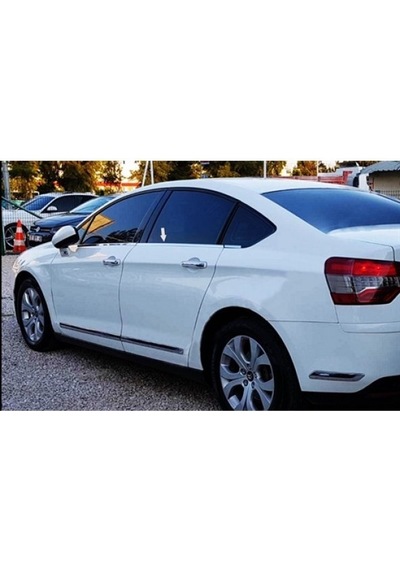 Citroen C5 Krom Cam Çıtası 6 Parça 2008 Üzeri Paslanmaz Çelik