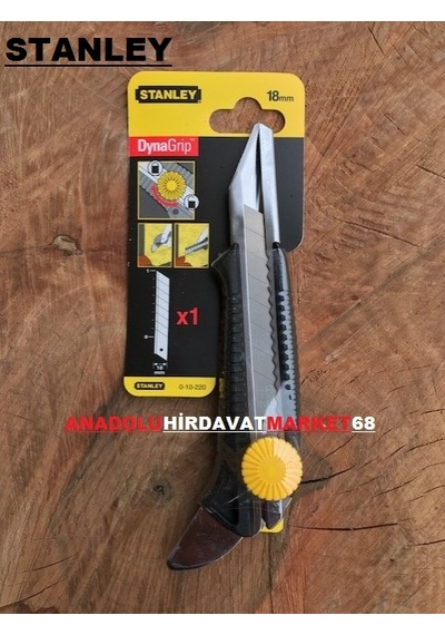 Stanley Maket Bıçağı Falçata 18MM Yüksek Maket Bıçak