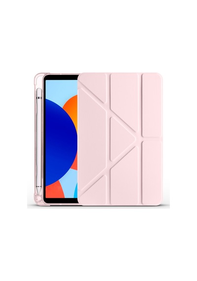 Xiaomi Redmi Pad Se 8.7 Kılıf Zore Tri Folding Kalem Bölmeli Standlı Kılıf Kapaklı Kılıf