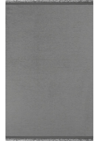 Toprak Halı Düz Renk Kilim Bonita 10513 Gri 160x230 Ölçü Gri