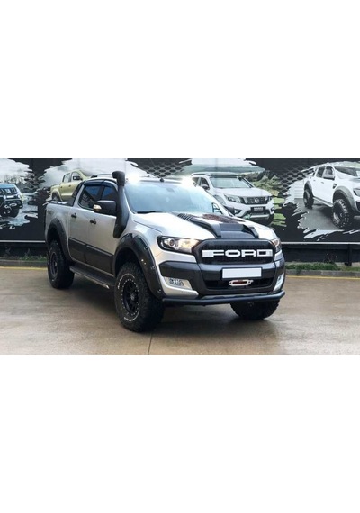 Ford Ranger Ön Tampon Koruma Demiri Siyah Tekli Bıyık 2006+ Pst20