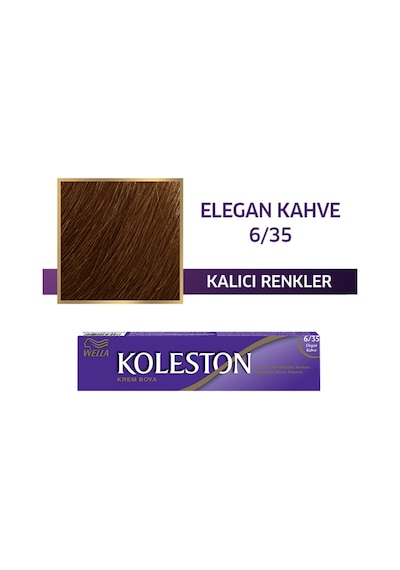 Koleston Single Tüp Saç Boyası 6/35 Elegan Kahve