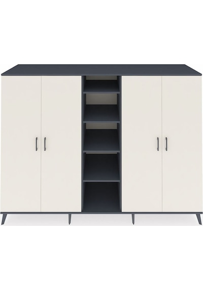 Kronos Dolap 12 Raflı 4 Kapaklı 220x59x163 Antrasit-aytaşı/antras Antrasit-aytaşı/antrasit Kronos Dolap 12 Raflı 4 Kapaklı 220x59x163 Antrasit-aytaşı/antras Antrasit-aytaşı/antrasit
