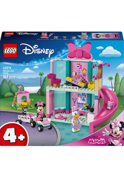 LEGO® ǀ Disney Minnie’nin Evcil Hayvan Oteli Mickey’nin Kulüp Evi 43274 - 4 Yaş ve Üzeri Çocuklar için Yaratıcı Oyuncak Yapım Seti (161P) LEGO® ǀ Disney Minnie’nin Evcil Hayvan Oteli Mickey’nin Kulüp Evi 43274 - 4 Yaş ve Üzeri Çocuklar için Yaratıcı Oyuncak Yapım Seti (161P)