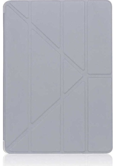 Apple Uyumlu iPad 10.2 8.nesil Kılıf Zore Tri Folding Standlı Kılıf Kapaklı Kılıf