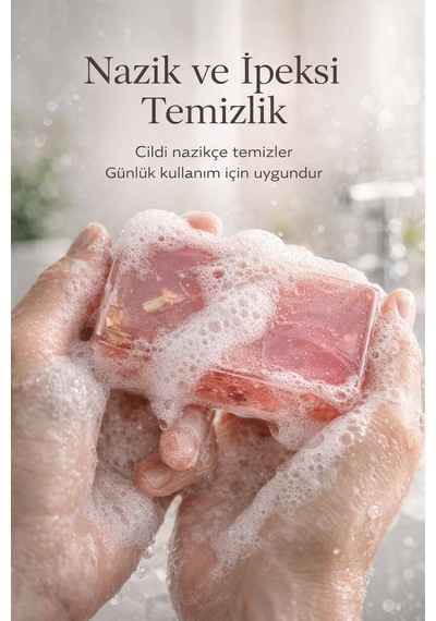 Gül Özlü Cilt Bakım Sabunu - 120 Gr Gül
