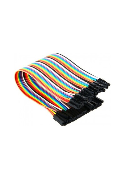 40 Pin 20Cm Dişi Dişi Dupont Jumper Kablo