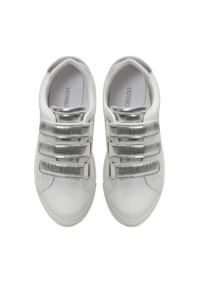 Torex Glory Velcro W 6fx Beyaz Kadın Sneaker 000000000102203088 Beyaz-gumus Torex Glory Velcro W 6fx Beyaz Kadın Sneaker 000000000102203088 Beyaz-gumus