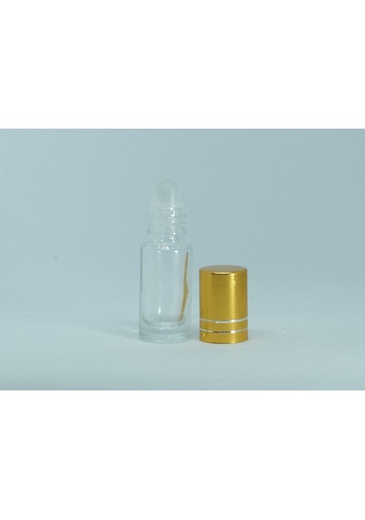 Boş Parfüm Şişesi 3 ML 10 Adet Sarı Kapaklı Roll-on Boş Şişe