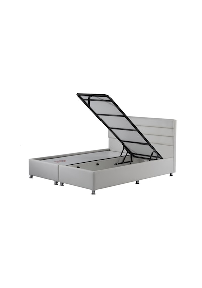 Urartu Yatak Sandıklı Baza Başlık Set 140 x 190 CM