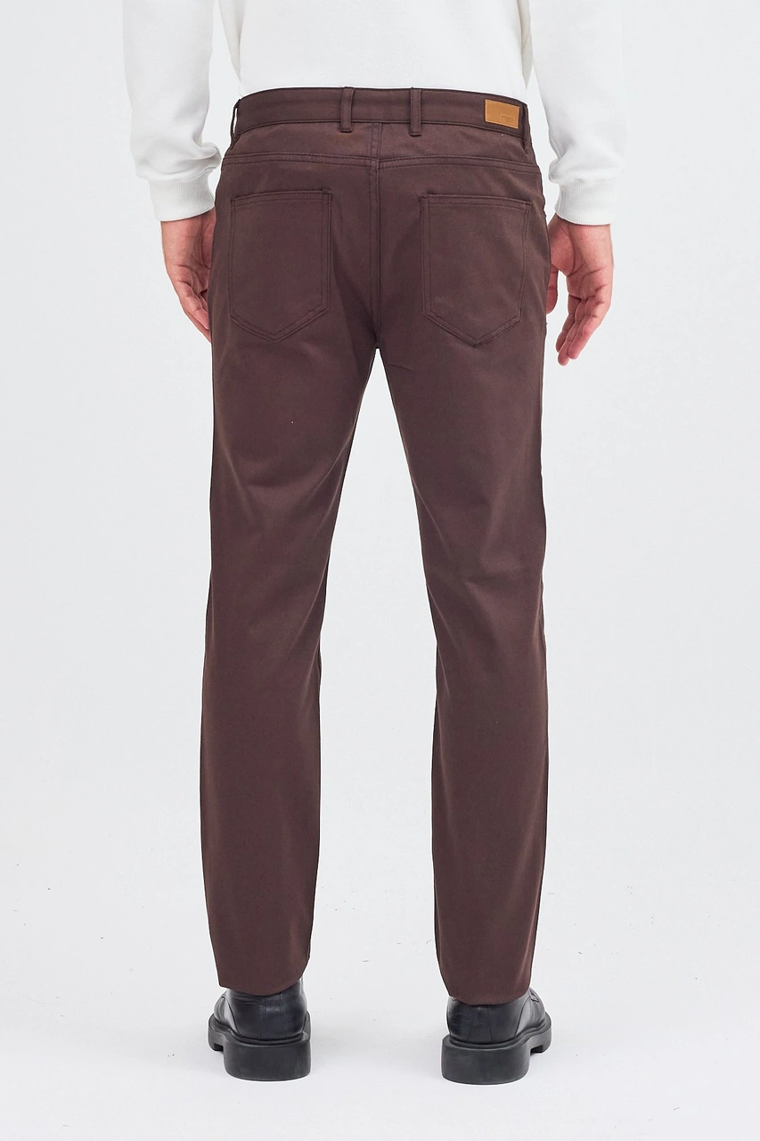İmza Sütlü Kahverengi 5 Cep Düz Paça Pamuklu Slim Fit 5 Cep Casual Pantolon 1003255154 - Sütlü Kahverengi İmza Sütlü Kahverengi 5 Cep Düz Paça Pamuklu Slim Fit 5 Cep Casual Pantolon 1003255154 - Sütlü Kahverengi