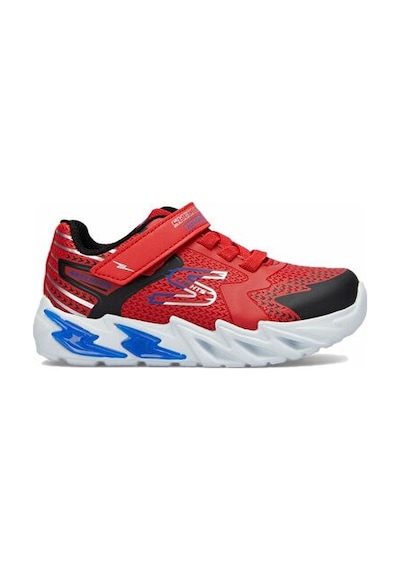 Skechers Flexglow Bolt Bebek Günlük Işıklı Ayakkabı 400138n-rdbk Kırmızı Renkli