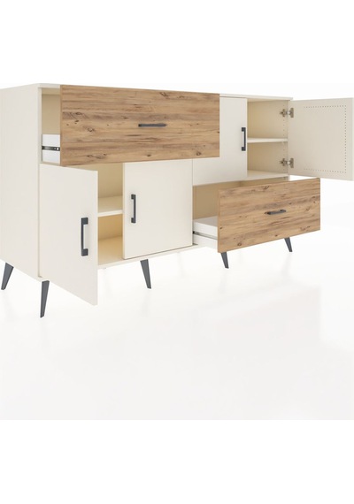 Hyperion Konsol 3 Raflı 2 Çekmeceli 4 Kapaklı 176x44x99 Aytaşı-ay Aytaşı-aytaşı/çam Hyperion Konsol 3 Raflı 2 Çekmeceli 4 Kapaklı 176x44x99 Aytaşı-ay Aytaşı-aytaşı/çam
