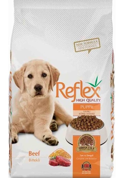 Reflex Puppy Biftekli Yavru Köpek Maması 15 KG
