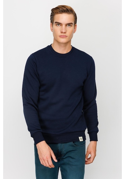 Igs İgs Erkek Lacivert Standart Bisiklet Yaka Sweatshirt Lacivert
