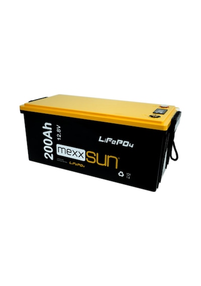 Mexxsun 12.8 Volt-200ah Lifepo4 Lityum Akü
