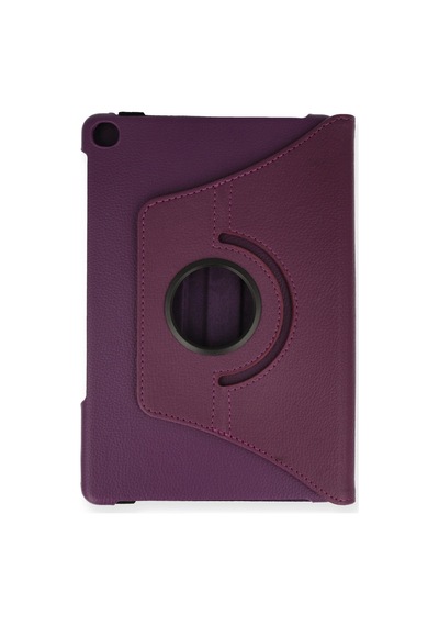 Lenovo Tab M10 Tb328fu Kılıf 360 Tablet Deri Kılıf - Mürdüm - 100 Diğer